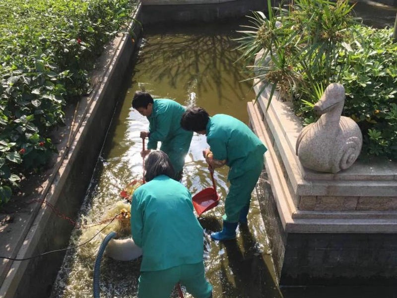 水池消毒